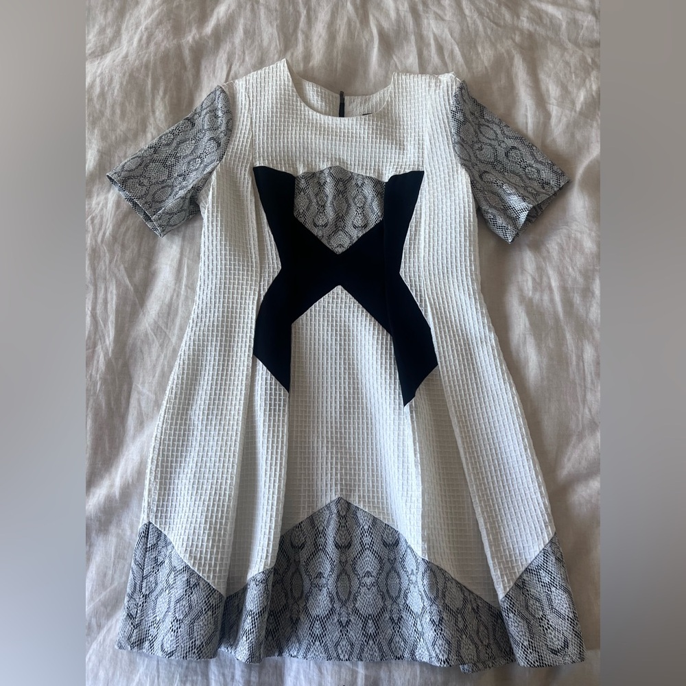 Topshop Monochrome Dress